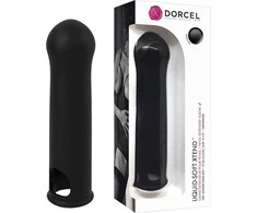 MARC DORCEL_Liquid Soft Xtend silikoninis penio priauginimas juodas