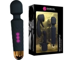 Marc Dorcel III PRIEDAS Rinkinys Wantiful wand + tepami patarimai x2