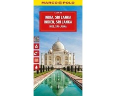Bookshop India, Sri Lanka, Nepal, Bangladesh Marco Polo Map