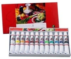 Maries Dažai Gouache 12 spalvų