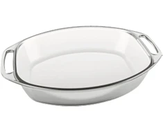 Ovalinė stiklinė kepimo forma 36 x 24 x 7 cm, 3,2 l, MARINEX