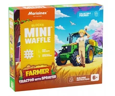 Marioinex *****Klocki waffle Farmer traktor+orpys.50el 07498