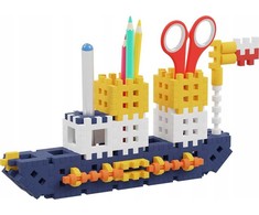 Konstruktorius Marioinex Mini Waffle Pieštukinė Transportas, 140 d.