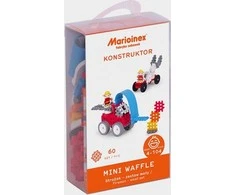 Konstruktorius Marioinex Mini Waffle Fireman 60 el.
