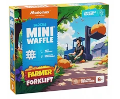 Marioinex *****Klocki waffle Farmer wózek widłowy 50el 07511