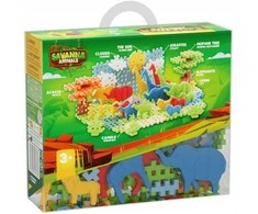 Nezatříděno Marioinex Mini vaflių kaladėlės - savanos gyvūnai, 100 vnt.