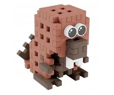 Marioinex *****Klocki waffle mini PocketPets Bóbr 07061