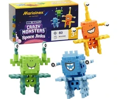 Marioinex Mini blokeliai Crazy Monsters Space Jinks space 60vnt ZA5490
