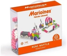Marioinex Klocki Waffle Mini konstruktorius 140 vnt merginoms ZA5397