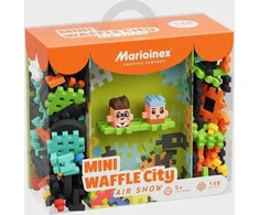 Marioinex Statybinės kaladėlės mini vaflių oro šou 148 vnt.