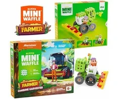Marioinex *****Waffle Farmer kombaino kaladėlės 50 vnt. 07528