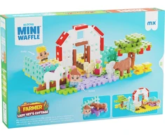 Marioinex *****Klocki waffle Farmer domek 100el 07580