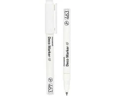 Akrilo žymeklis Deco 463 XF baltas (6vnt) MONAMI