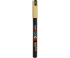 Žymeklis UNI Posca PC-1MR, adatiniu galu, 0.7 mm, auksinis