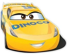 Marko Disney vaikiškas sienų lipdukas Cars