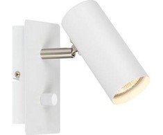 Sieninis šviestuvas Kinkiet Markslojd Lampa ścienna balta Markslojd BARCELONA 107346