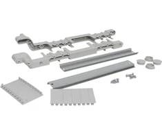 Marlanvil Paviršinio montavimo skirstomoji dėžutė HIGHT IP65 24 (12+12) modulių permatomomis durelėmis 940.24.1 M-L 1457