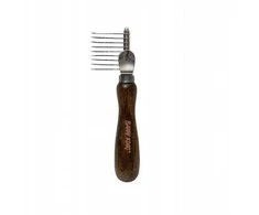MARS Išskirtinis kablio formos kirpimo įrankis gyvūnams, šoninis, buko medienos, plieno, matmenys 4,4 cm x 15 cm
