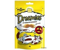 Kačių Skanėstai - Dreamies Su Sūriu