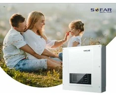 Maršrutizatorius CORAB 3 fazių PV keitiklis / keitiklis 6,6 kW AC Sofar 6,6 KTLX-G3 2 MPPT WiFi DC-Switch