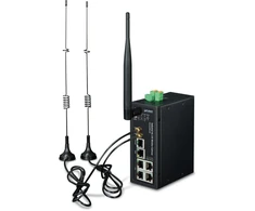 Maršrutizatorius Planet PLANET Industrial 4G LTE Cellular WL, MiniSIM, Ethernet (RJ-45), 133 mm, 115.7 mm, 45 mm, 564 g