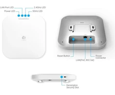 Maršrutizatorius Prieigos taškas EnGenius Vidinis prieigos taškas WiFi6 802.11ax 2.5GbE Debesijos valdomas