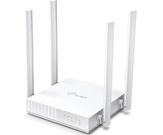 Maršrutizatorius TP-LINK | Dviejų juostų propeleris | Lankininkas C24 | 802.11ac | 300+433 Mbit/s | 10/100 Mbit/s | Ethernet LAN (RJ-45) jungle 4 | Tinklelio atramos Nr. | MU-MiMO Taip | Nėra mobiliojo plačiajuosčio ryšio | Antenos tipas 4xFiksuota