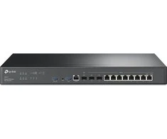 TP-LINK | Omada VPN Maršrutizatorius with 10G Ports | ER8411 | 10/100/1000 Mbit/s | Ethernet LAN (RJ-45) jungtys 8 | Mesh Support No | MU-MiMO No | 4G