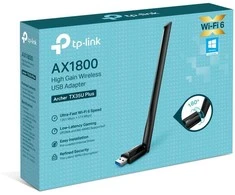 TP-LINK AX1800 didelės spartos belaidis USB adapteris | Archer TX35U Plus