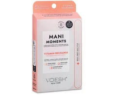 Martinelia VOESH_SET Manikiūro rinkinys „Mani Moments Double Vitamin Recharge“ – cukraus šveitiklis + kreminė kaukė + masažinis sviestas + nagų dildė