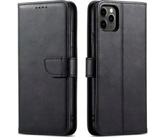 Marv Wallet dėklas Moto G54 5G juodos spalvos knygutės tipo dėklas