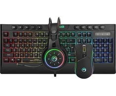 Klaviatūra Marvo CM305 + ausinės (CM305 CZ / SK)