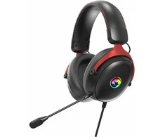 MARVO HG9076 Tactic X Pro RGB laidinės žaidimų ausinės | Juodos