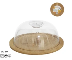 Kitchengo Be Prekinio Zenklo Serviravimo padėkliukas su dangčiu, 19 x 7,5cm