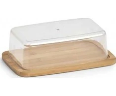 Bamboo Sviesto padėklas su bambukine lenta, 19 x 12 cm, ZELLER