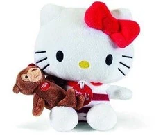 Pliušinis žaislas Hello Kitty su meškiuku XS TRUDI