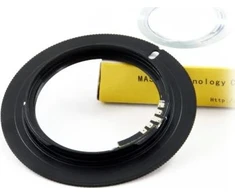 Massa adapteris SONY ALPHA į M42 + AF patvirtinimas