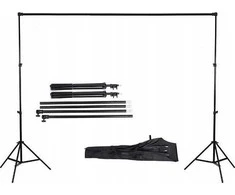 Massa Rinkinys Atelier For Backdrops - 2x trikojis 210cm + skersinis 152/228/304cm+ Dėklas