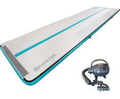 Master Dmuchany materac gimnastyczny Airtrack S-Pro 600 cm x 150 cm x 10 cm pilka