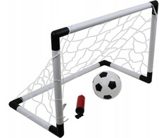 Master Futbolo vartai su kamuoliu ir pompa 60x40 cm