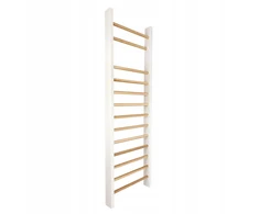 Master Medinės gimnastikos kopėčios pratimams 240x80cm balta (MAS-C240-80-baltas)
