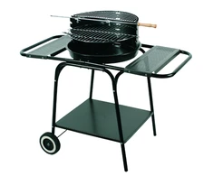 Grill PAGRINDINĖS JUNGTINĖS APVALIOS GRILĖS SU DVIEM LENTYNĖMIS MG906
