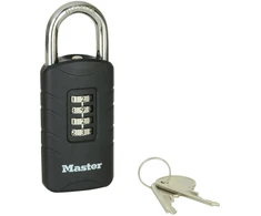 MASTER LOCK Zahlensschloss mit SicherheitsnotschlĂĽssel