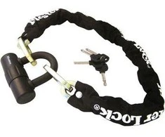 Masterlock MASTER LOCK Grūdinto plieno spyna juodu nailoniniu apvalkalu su "U" formos mini užraktu ir 4 raktais