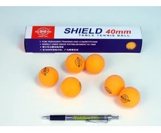 Master Stalo teniso kamuoliukai Ping Pong Oranžiniai SHIELD 101 40 mm 6 vnt (UN1309)