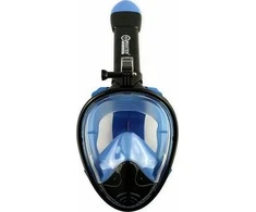 Master Snorkeling kaukė MASTER Full- Veido S-M Juoda