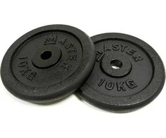 Master Kraunasi geležies plokštės MASTER 10 kg x2