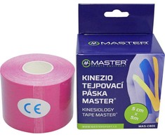 Master Kinezioliginė juosta 5 cm x 5 m Rožinė (MAS-C801-pink)