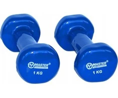 Master Vinilm- dengto ketaus Hantel 1kg x2