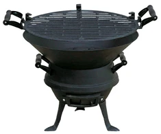 MASTER GRILL ŻELIWNY BECZKOWY MG630